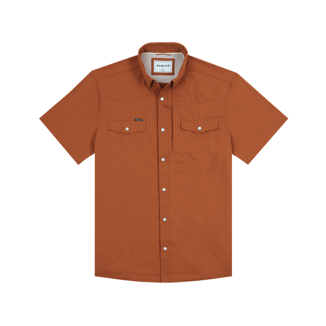 Poncho The 1969 Short Sleeve Shirt, front view