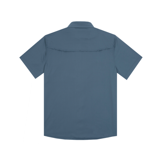 Poncho The Ahi Short Sleeve Shirt, back view