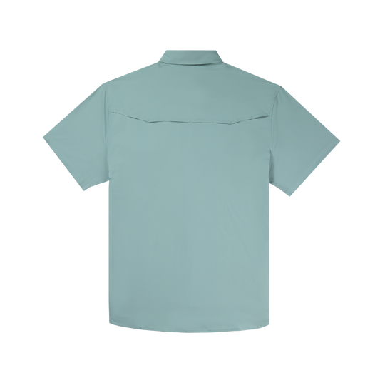 Poncho The Antilles Short Sleeve Shirt, back view