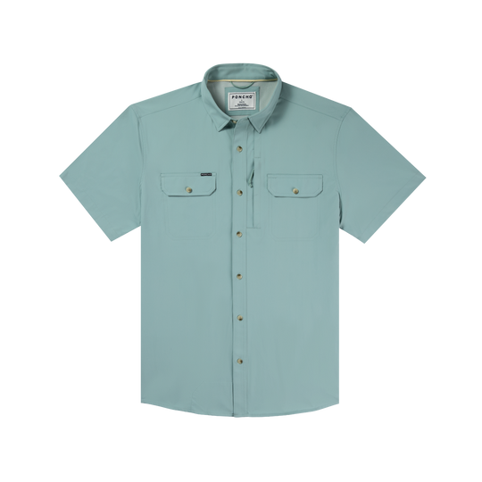 Poncho The Antilles Short Sleeve Shirt, front view