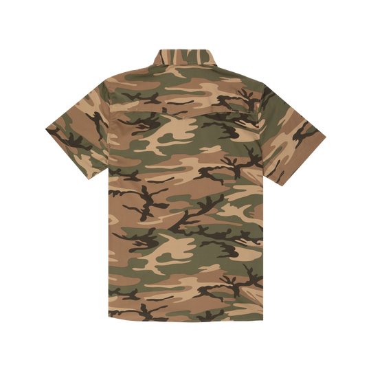 Poncho The Asado Short Sleeve Shirt, back view