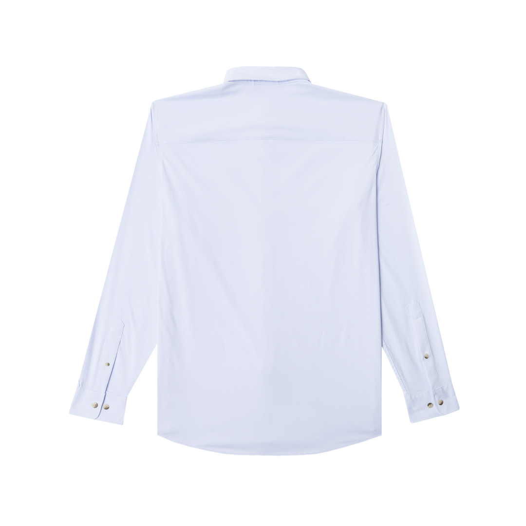 Poncho The Baffin Long Sleeve Shirt, back view
