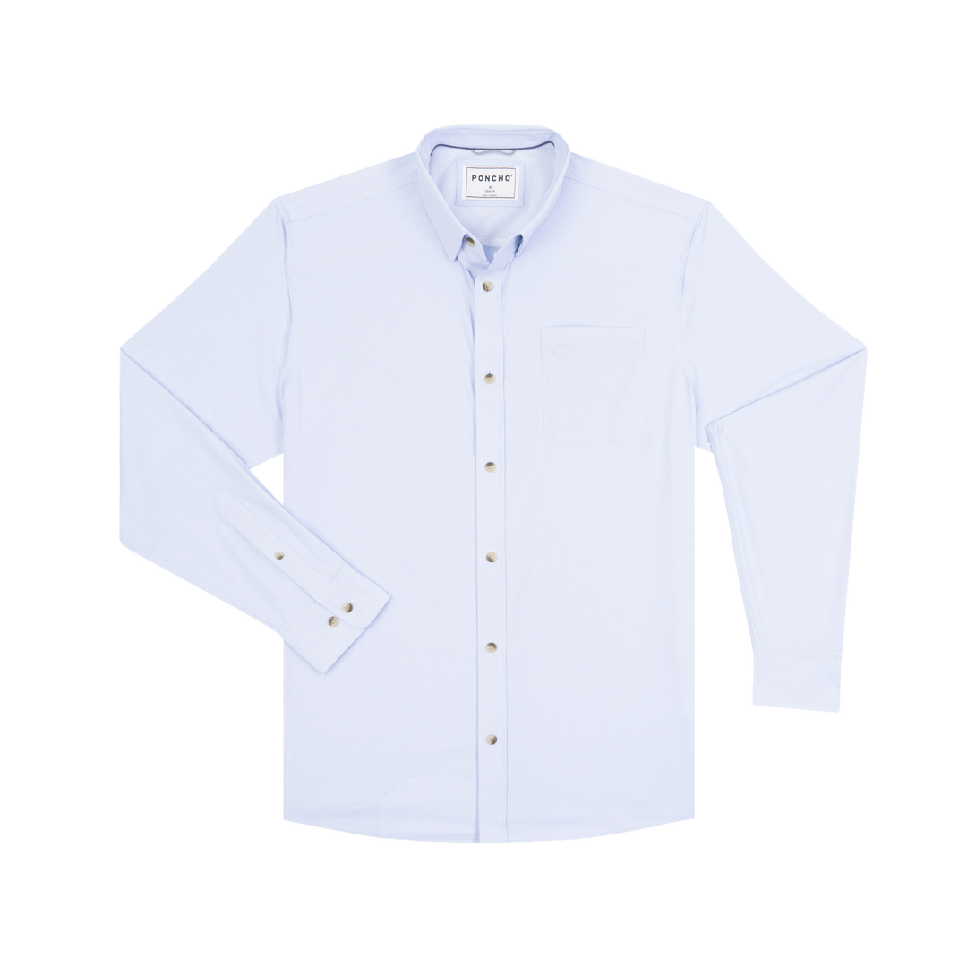 Poncho The Baffin Long Sleeve Shirt, front view