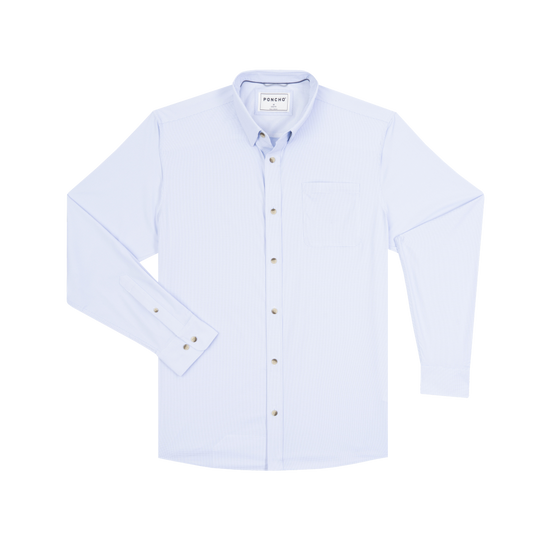 Poncho The Baffin Long Sleeve Shirt, front view