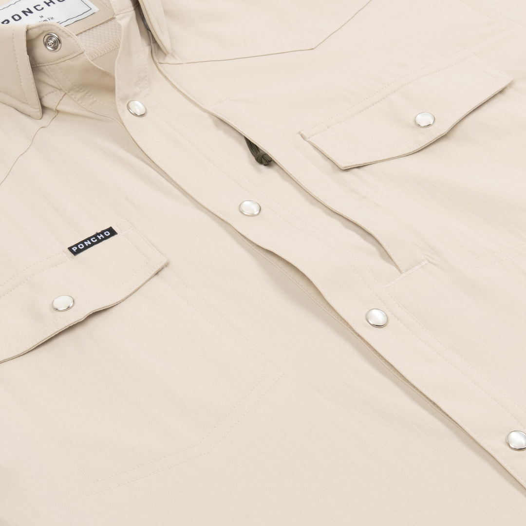 Poncho The Big Bend Long Sleeve Shirt, detail