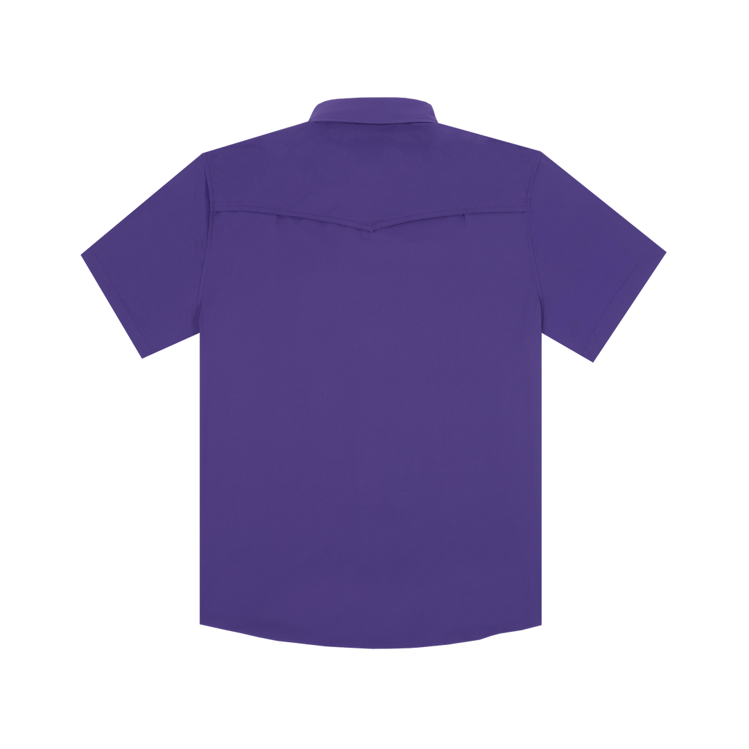 Poncho The Billy Bob Short Sleeve Shirt, back view
