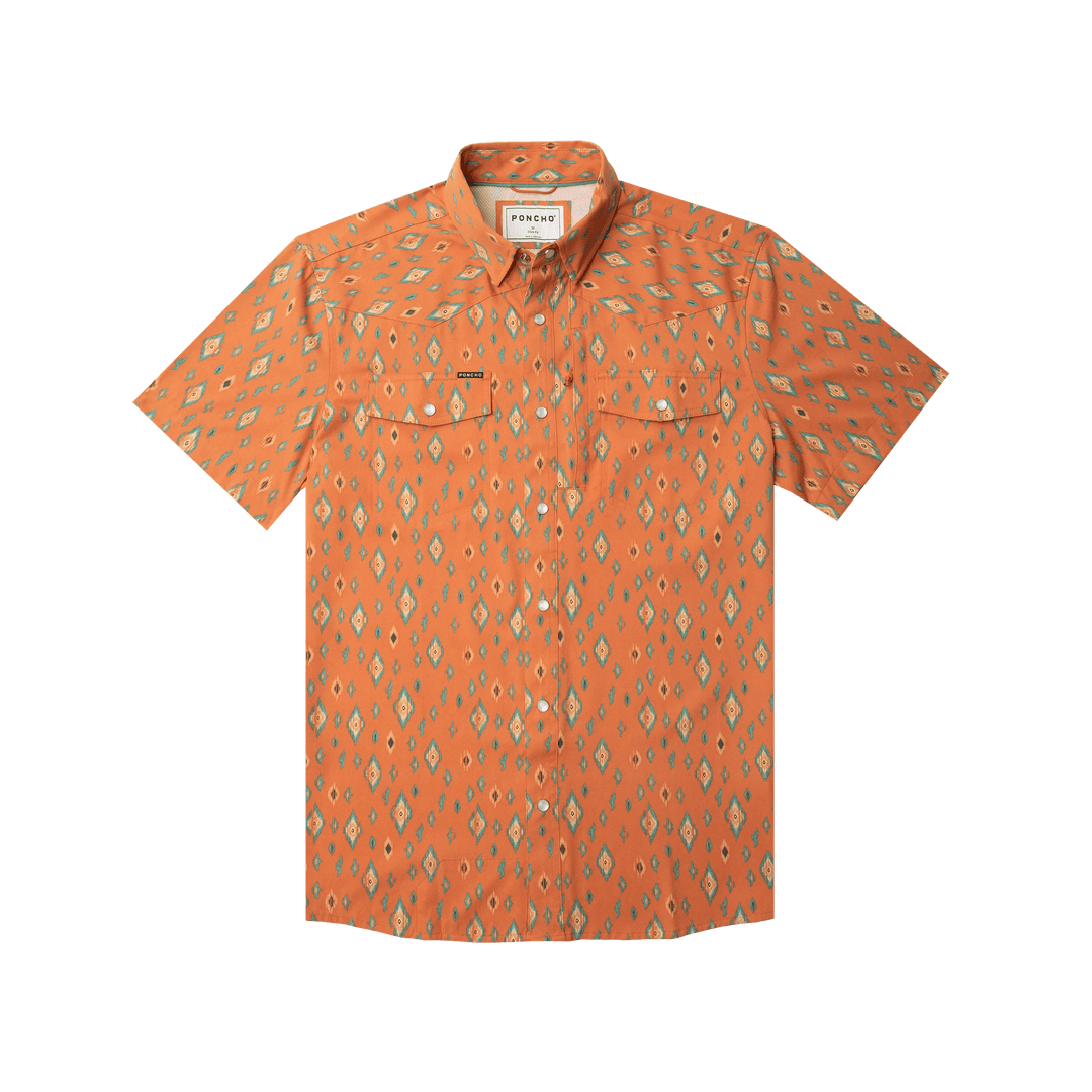 Poncho The Bisbee Short Sleeve Shirt, front view