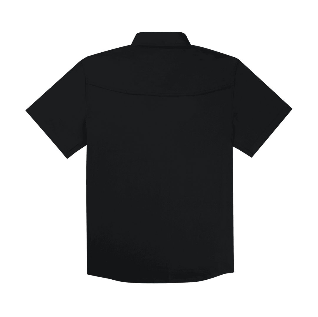 Poncho The Burnt End Short Sleeve Shirt, back view