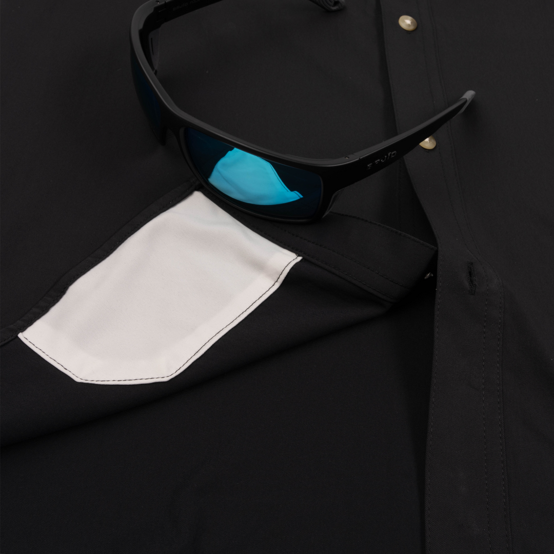Poncho The Black Smoke Long Sleeve Shirt, view 5