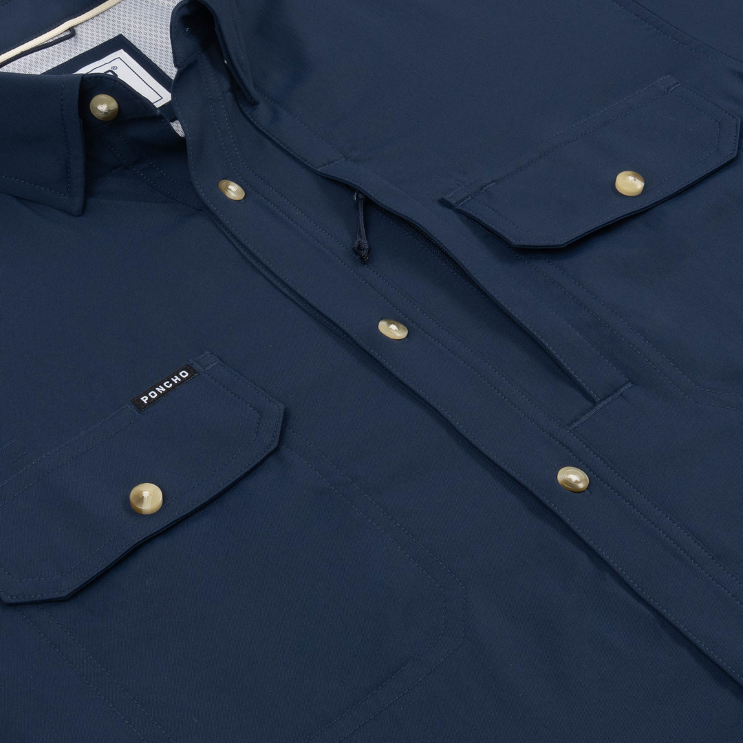 Poncho The Captain Short Sleeve Shirt, detail