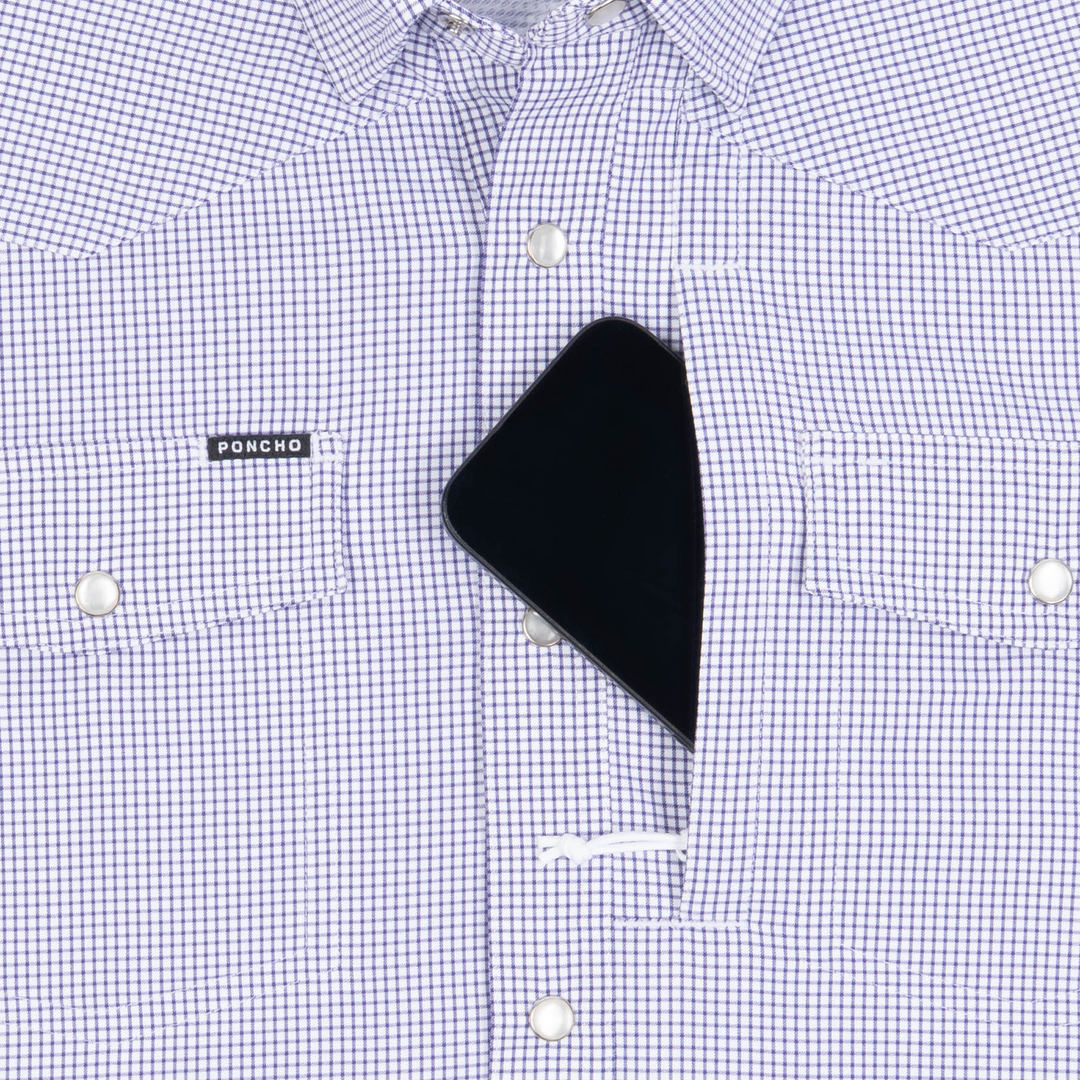 Poncho The Rogers Long Sleeve Shirt, detail, view 3