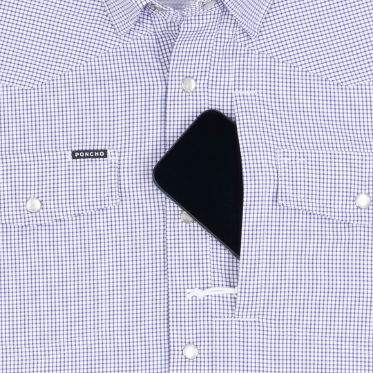 Poncho The Rogers Long Sleeve Shirt, detail, view 3