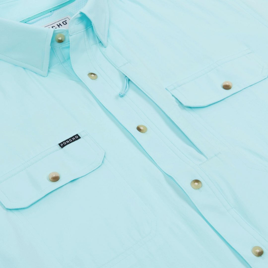 Poncho The Client Shirt Long Sleeve Shirt, detail