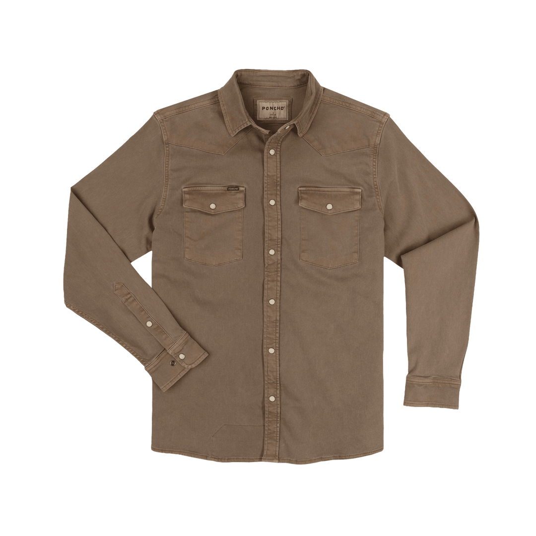 Poncho The Cotulla Long Sleeve Shirt, front view