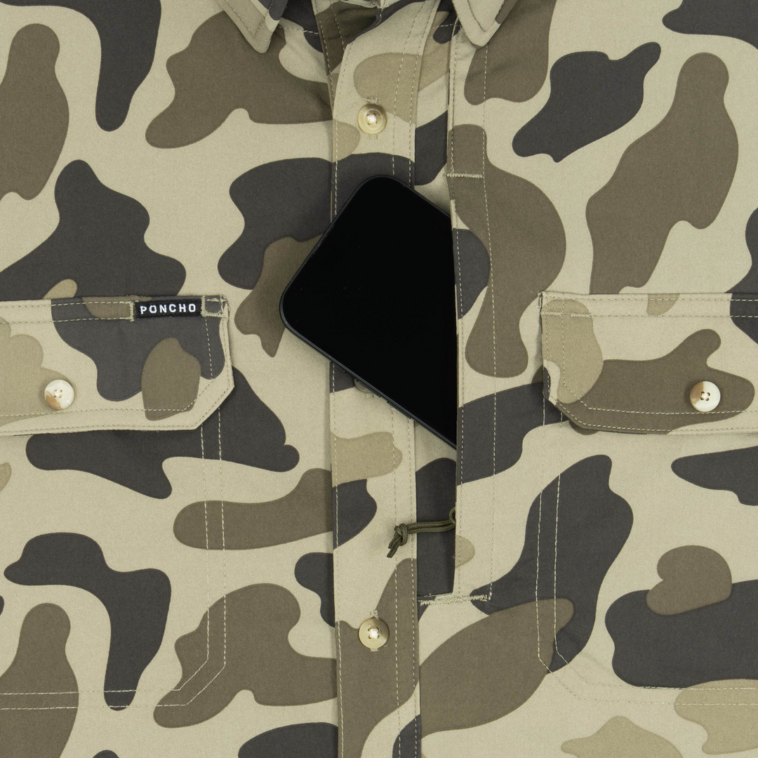 Poncho The Cuernavaca Short Sleeve Shirt, detail, view 3