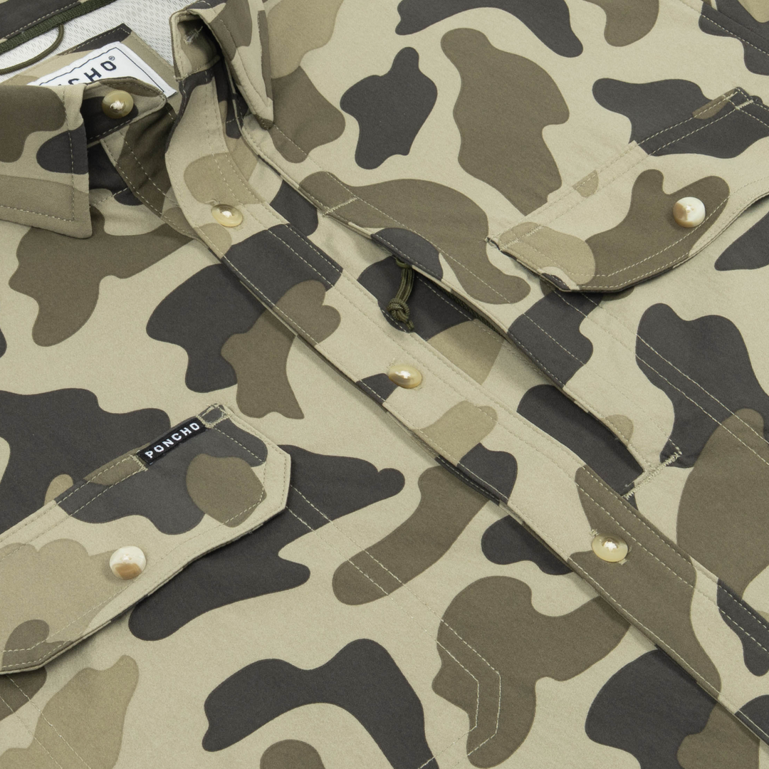 Poncho The Cuernavaca Short Sleeve Shirt, detail