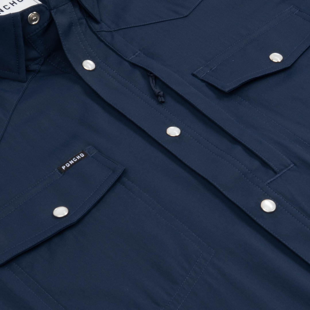 Poncho The Pacifico Long Sleeve Shirt, detail