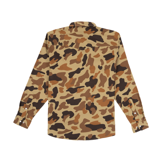 Poncho The Delta Cowboy Long Sleeve Shirt, back view