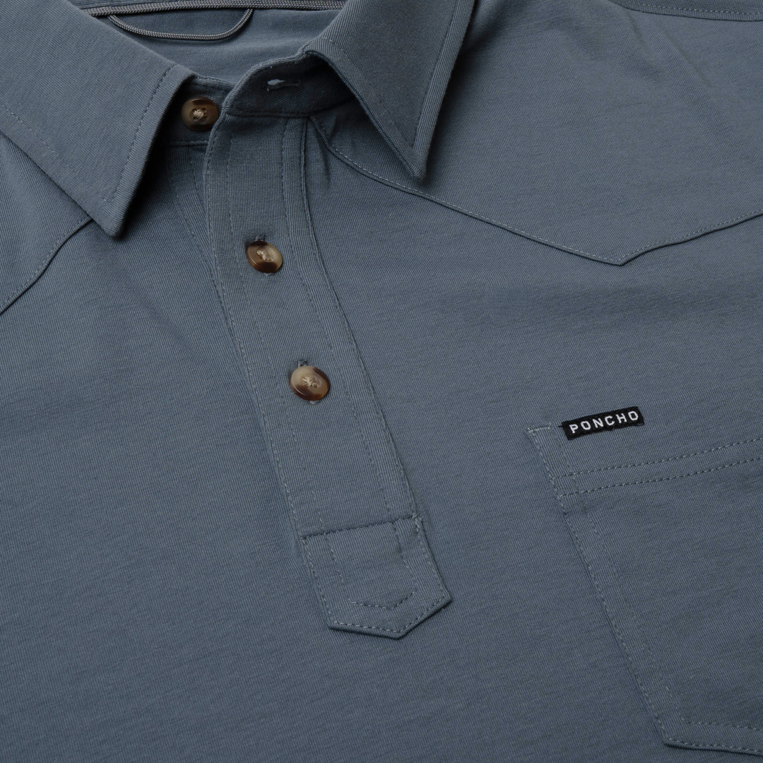 Poncho The Dinner Bell Polo, detail