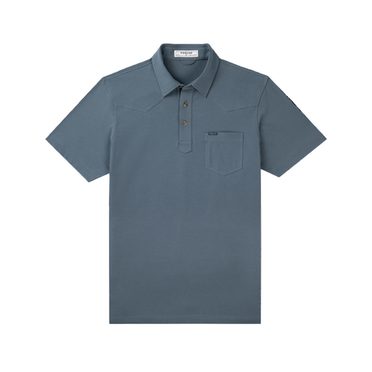 Poncho The Dinner Bell Polo, front view