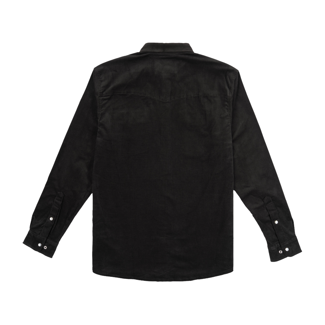 Poncho The Dusty Burro Long Sleeve Shirt, back view