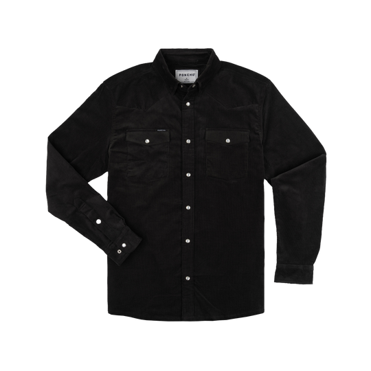 Poncho The Dusty Burro Long Sleeve Shirt, front view
