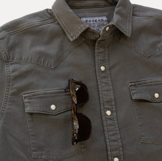 Poncho The Falfurrias Long Sleeve Shirt, view 3