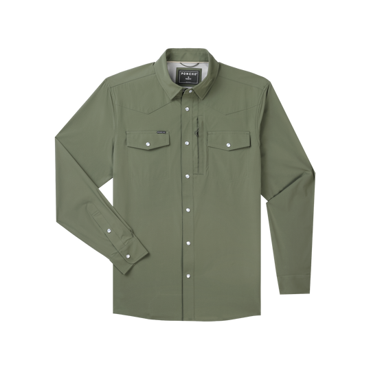 Poncho The Fence Stretcher Long Sleeve | Tailwaters Fly Fishing