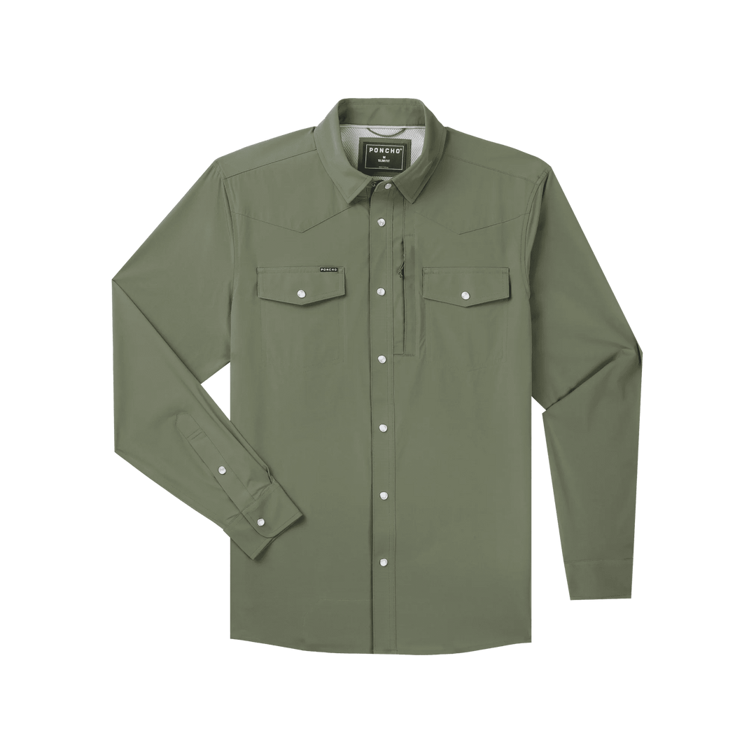 Poncho The Fence Stretcher Long Sleeve, front view