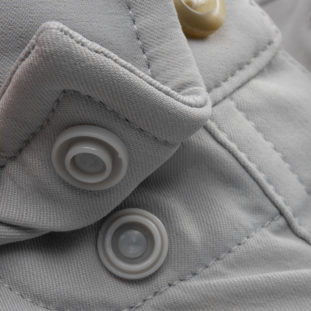 Poncho The Grey Ghost Long Sleeve Shirt, detail, view 4