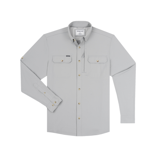 Poncho The Grey Ghost Long Sleeve Shirt | Tailwaters Fly Fishing