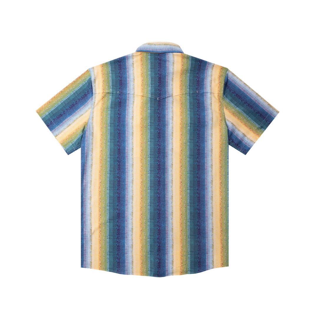 Poncho The Gris Gris Short Sleeve Shirt, back view