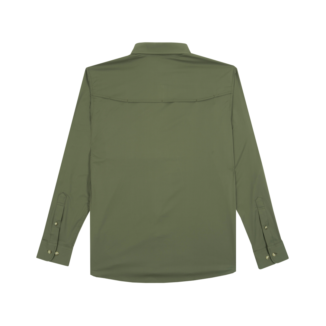 Poncho The Gunnison Long Sleeve Shirt, back view