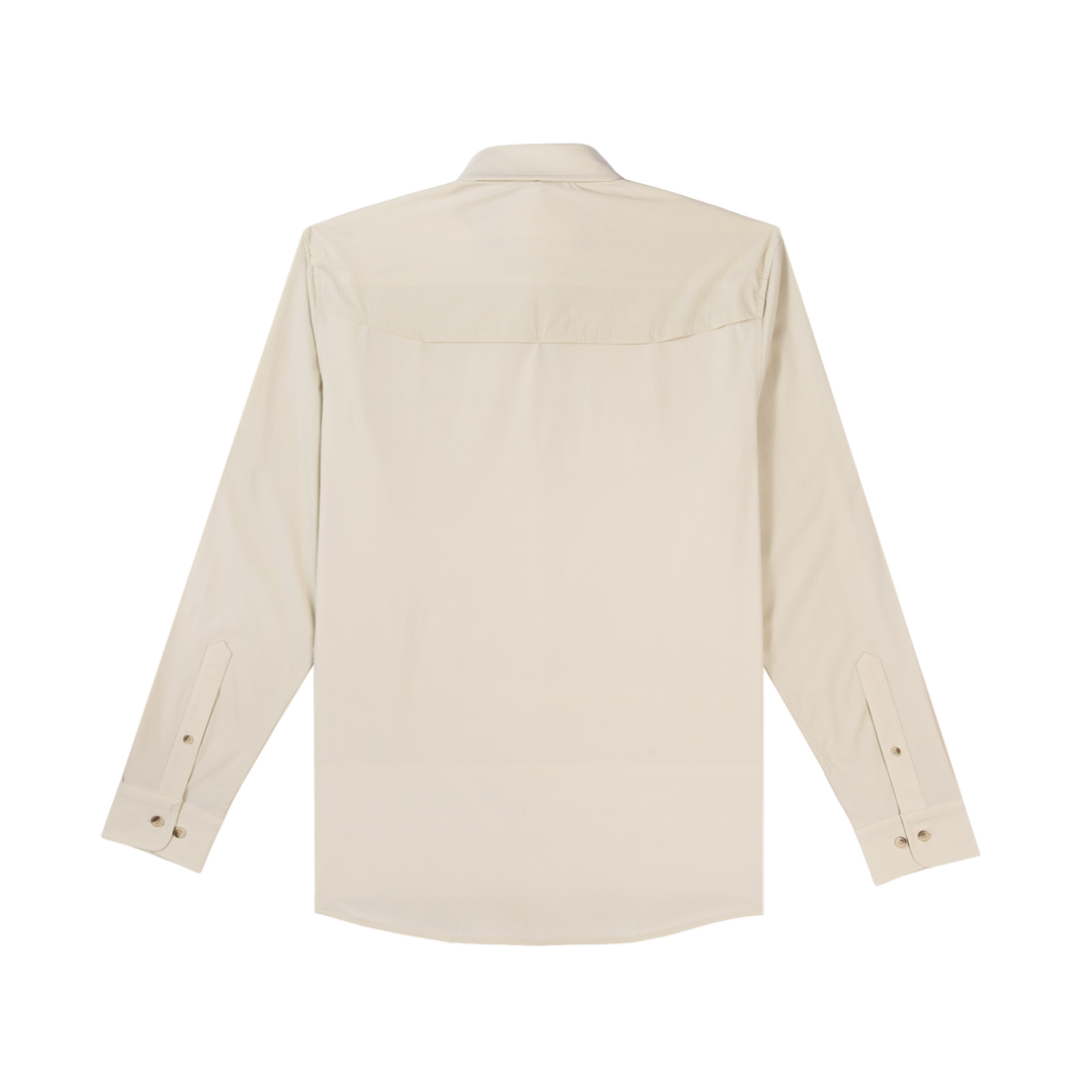 Poncho The Hey Buddy Long Sleeve Shirt, back view