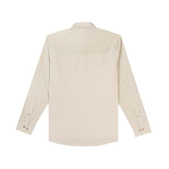 Poncho The Hey Buddy Long Sleeve Shirt, back view