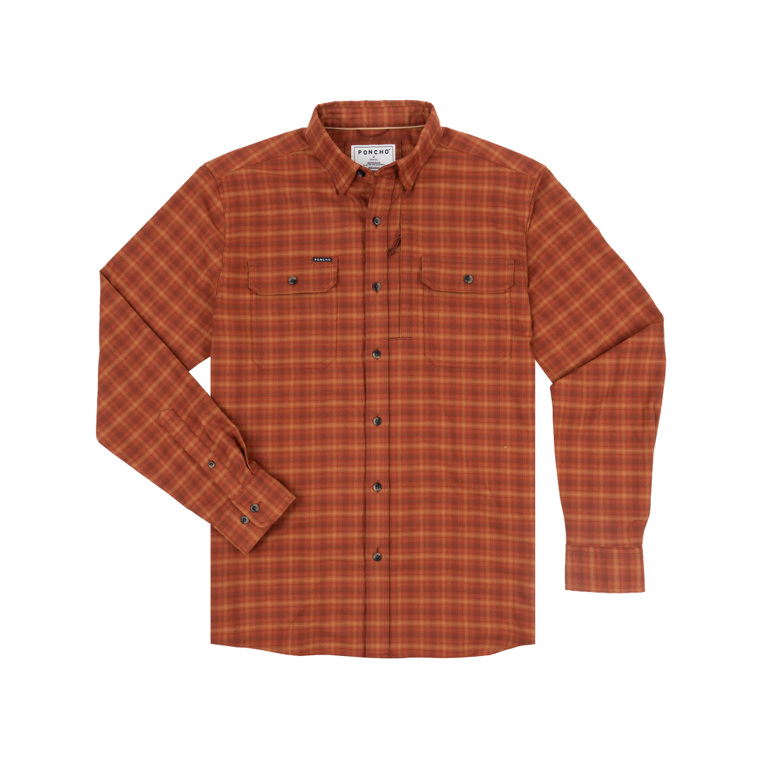 Poncho The Hot Sauce Long Sleeve Shirt, front view