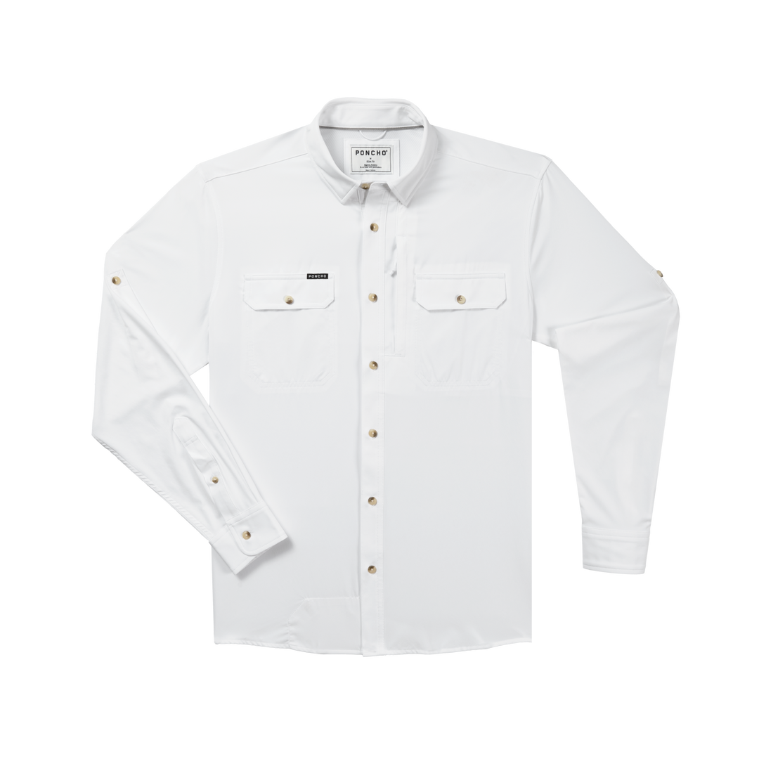 Poncho The Iceman Long Sleeve Shirt, front view