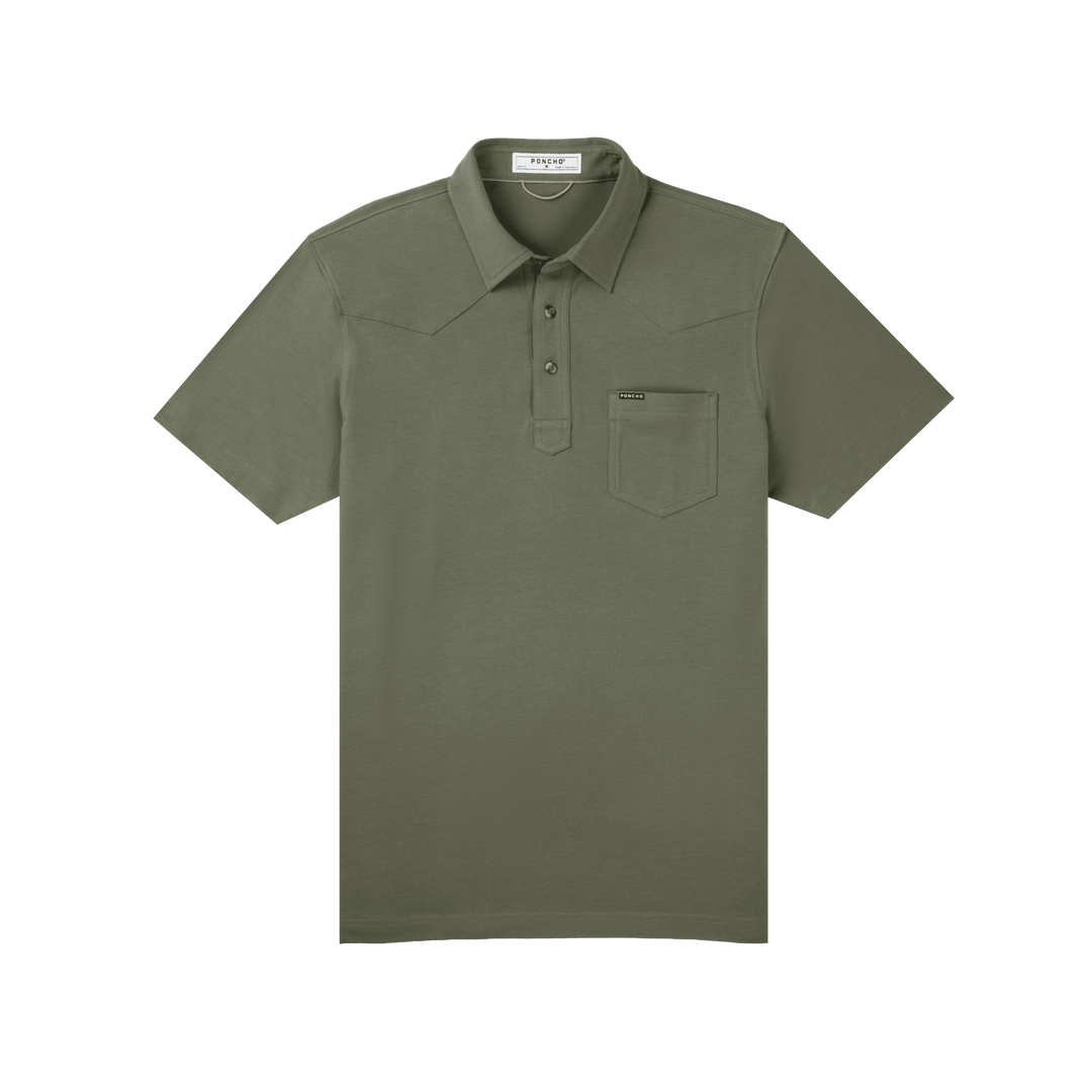 Poncho The Jalapeno Cream Cheese Polo, front view