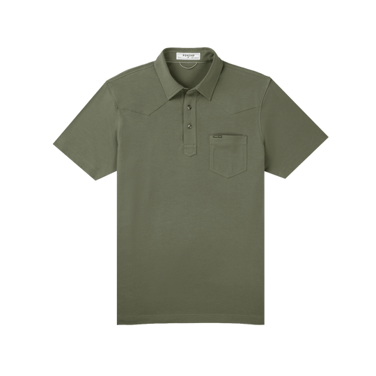 Poncho The Jalapeno Cream Cheese Polo, front view