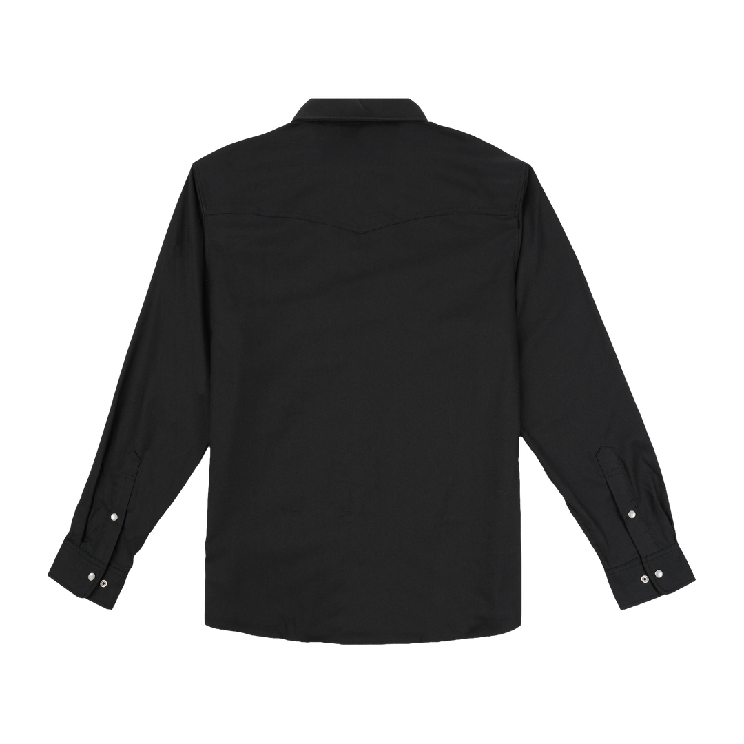 Poncho The Laramie Long Sleeve Shirt, back view