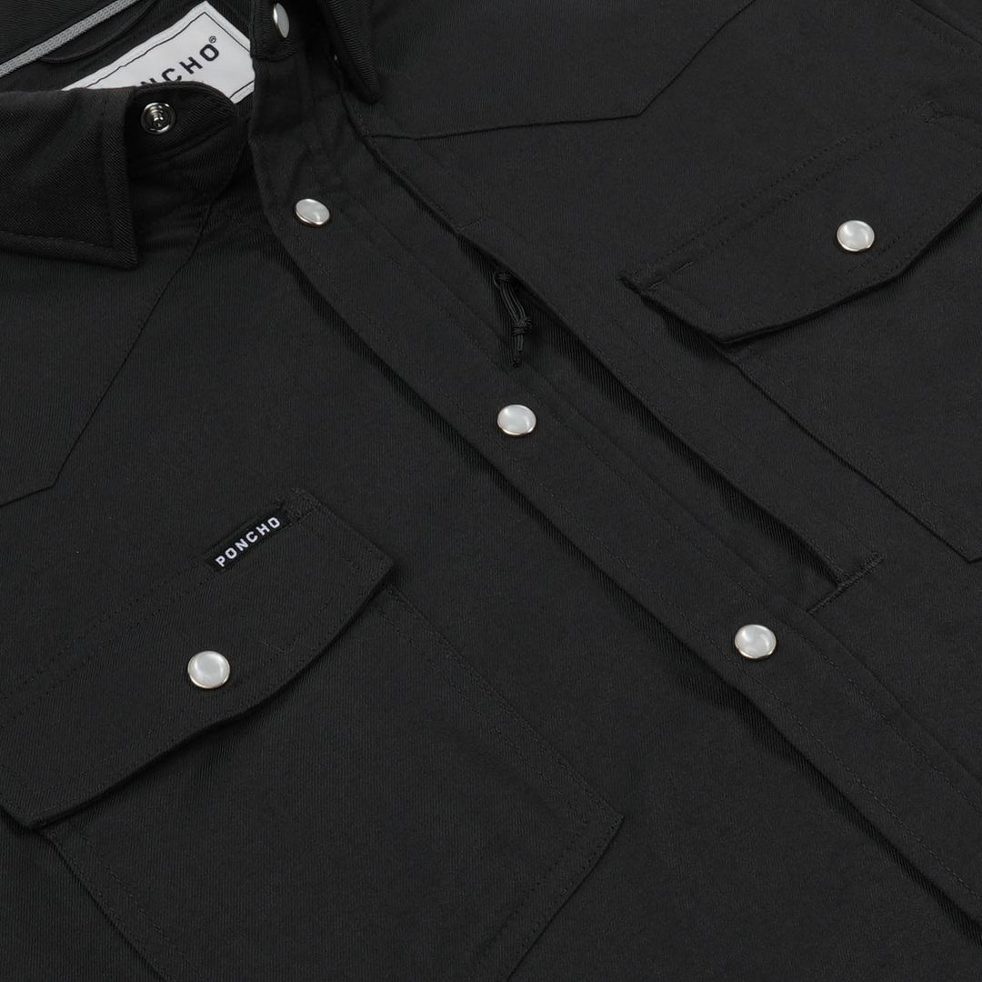 Poncho The Laramie Long Sleeve Shirt, detail