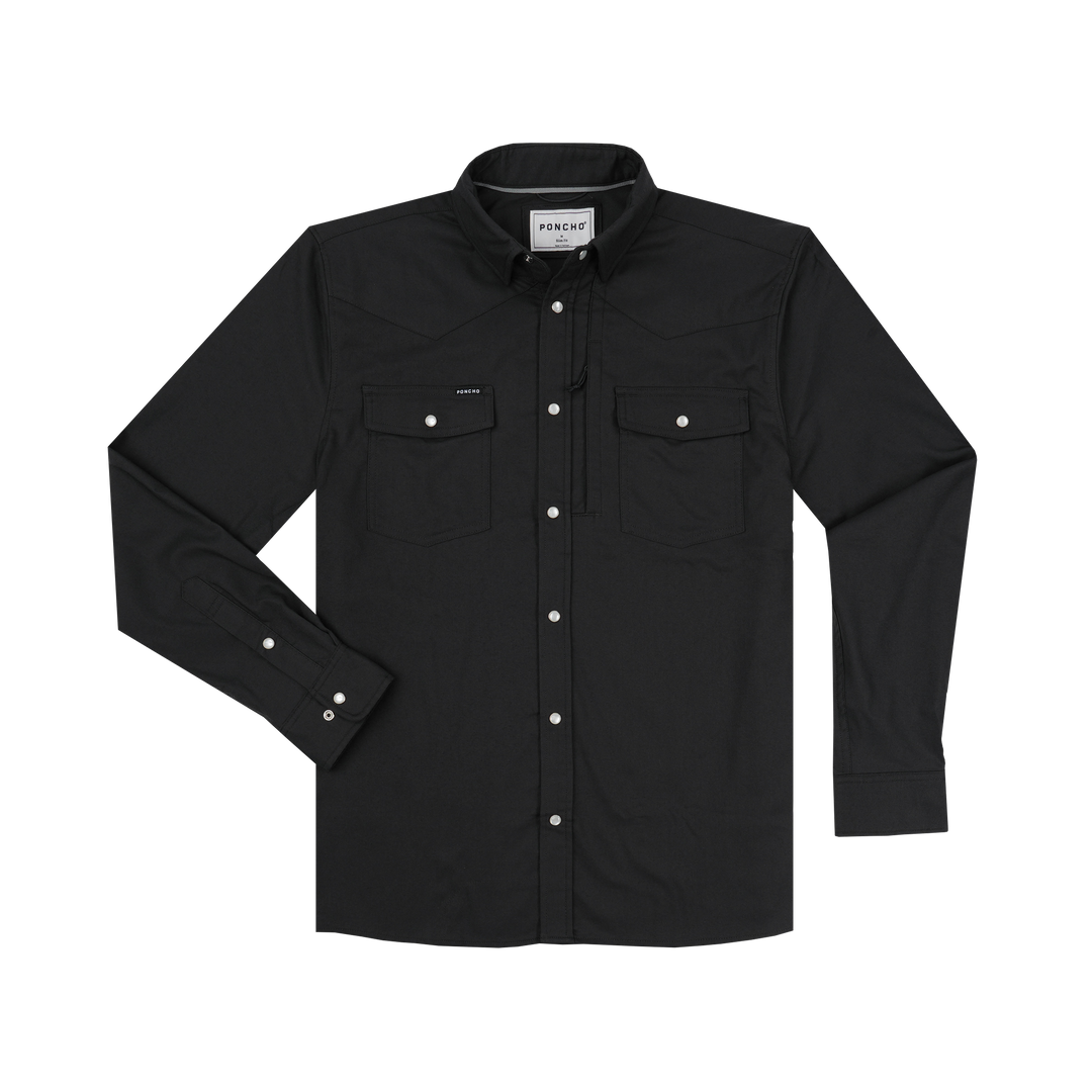 Poncho The Laramie Long Sleeve Shirt, front view