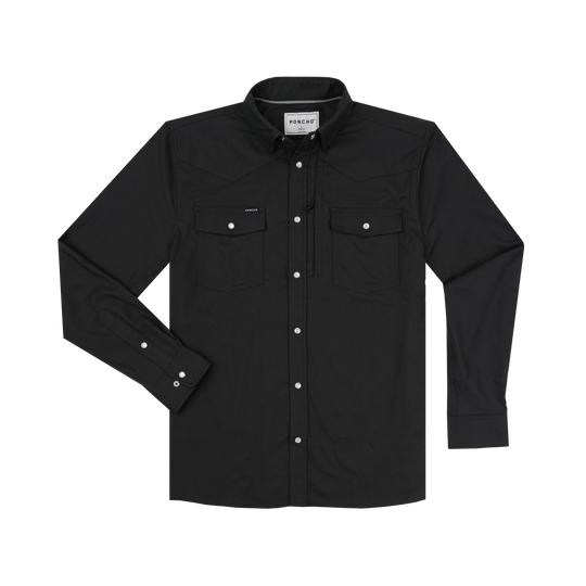 Poncho The Laramie Long Sleeve Shirt, front view
