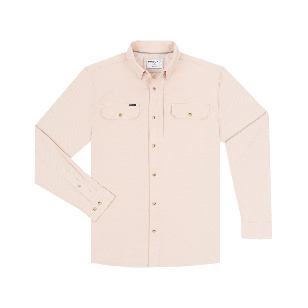 Poncho The Lavaca Long Sleeve Shirt, front view