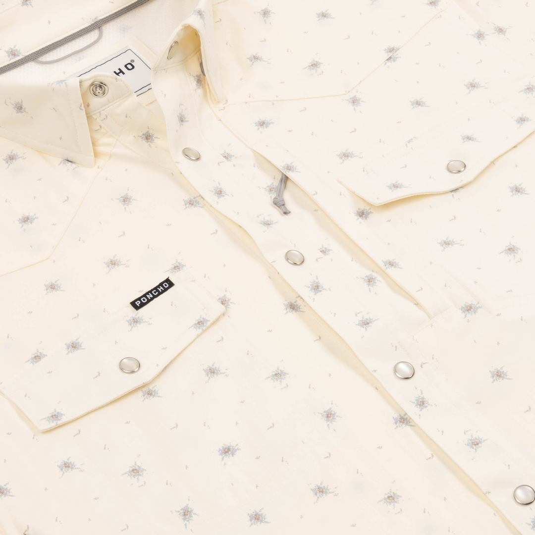 Poncho The Estacado Long Sleeve Shirt, detail
