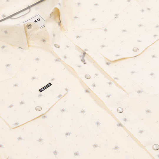Poncho The Estacado Long Sleeve Shirt, detail