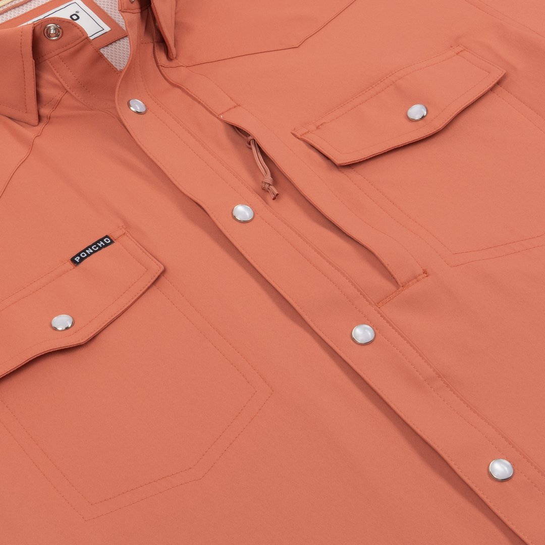 Poncho The Macon Short Sleeve Shirt, detail