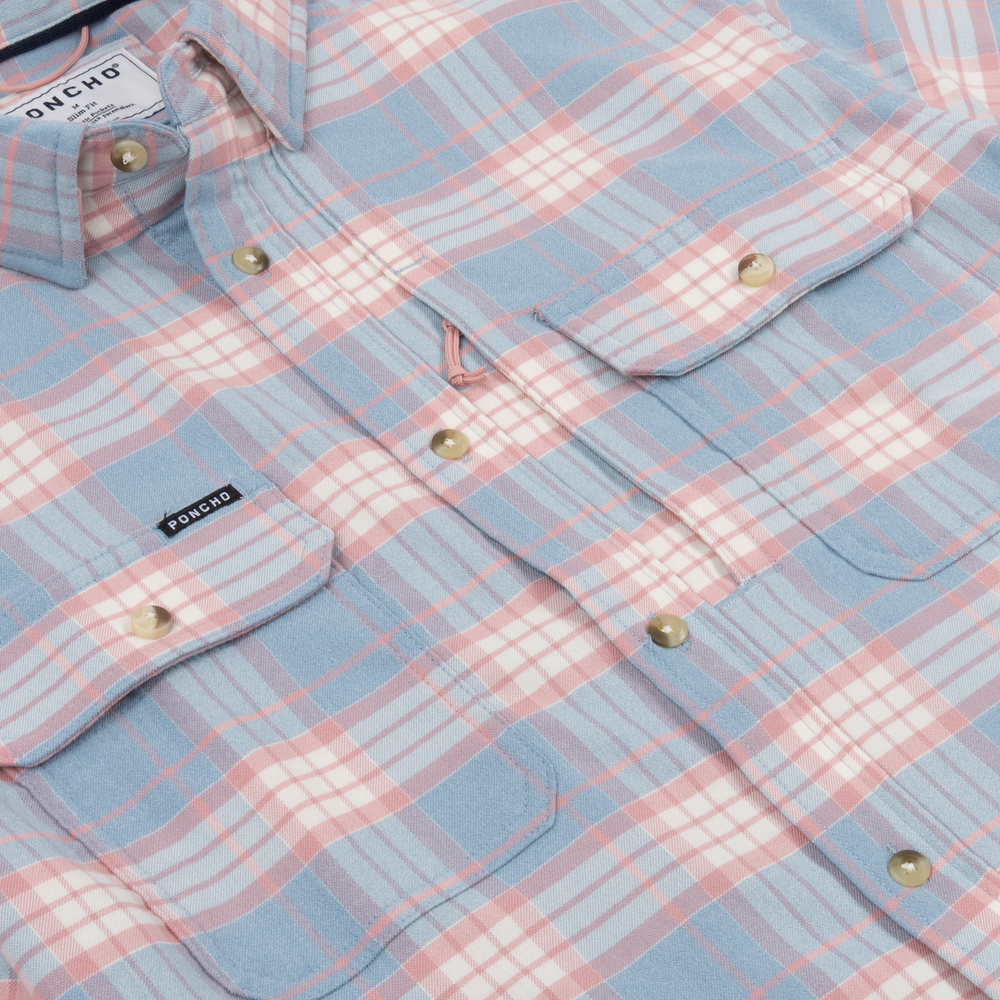 Poncho The Madaket Long Sleeve Shirt, detail