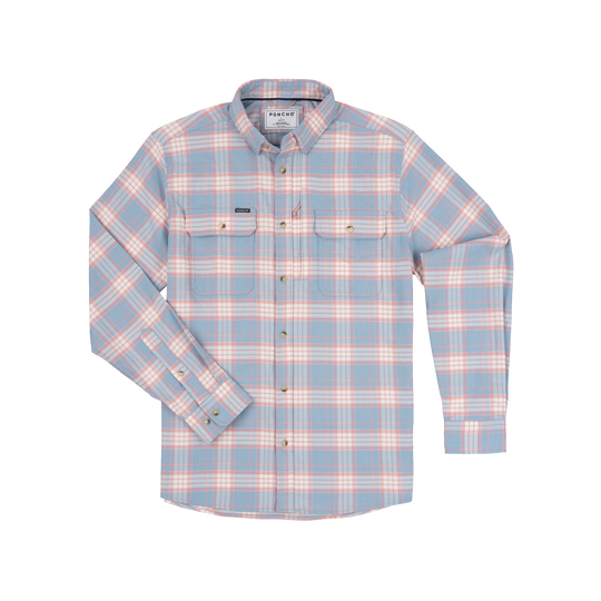 Poncho The Madaket Long Sleeve Shirt, front view