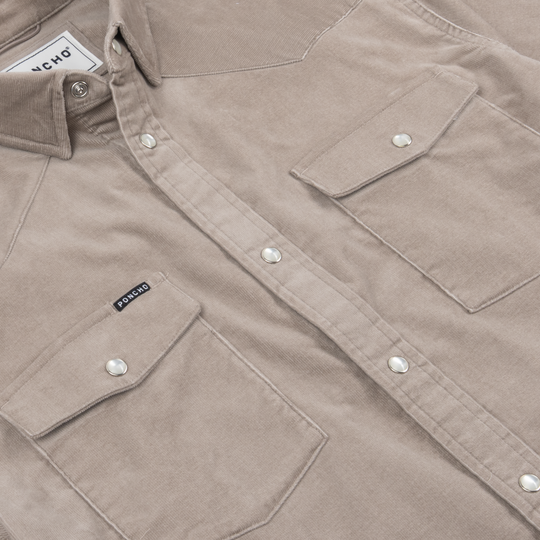Poncho The Mouflon Long Sleeve Shirt, detail